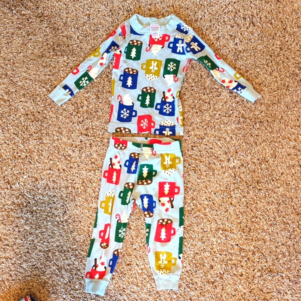 Hanna Andersson Christmas hot chocolate PJ